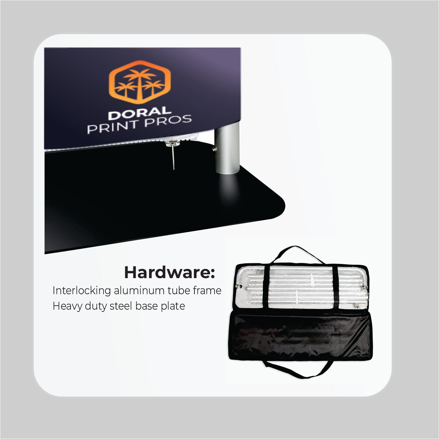 Tension Fabric Stand