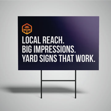 Yard Signs and H Stake