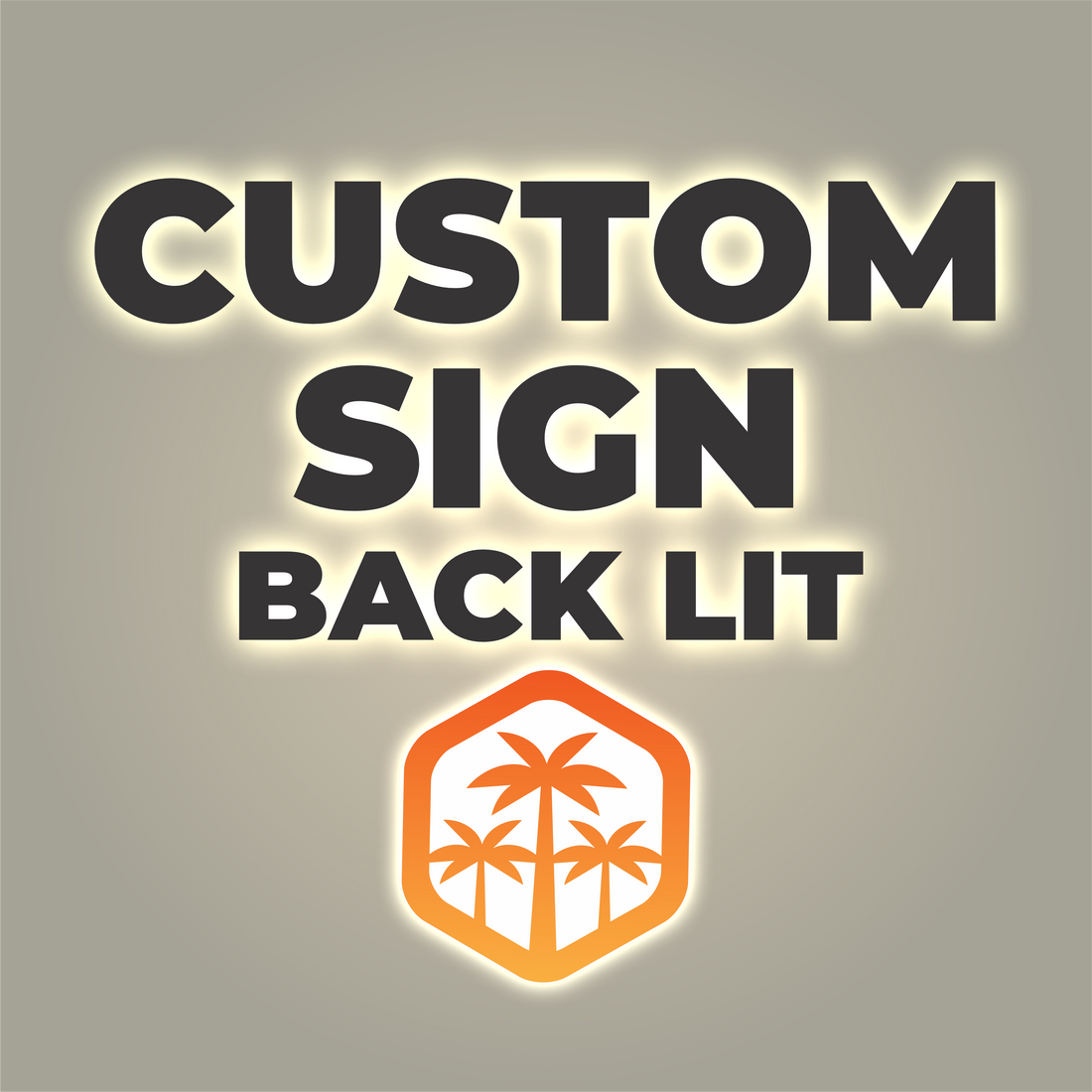 Custom Back-lit Sign