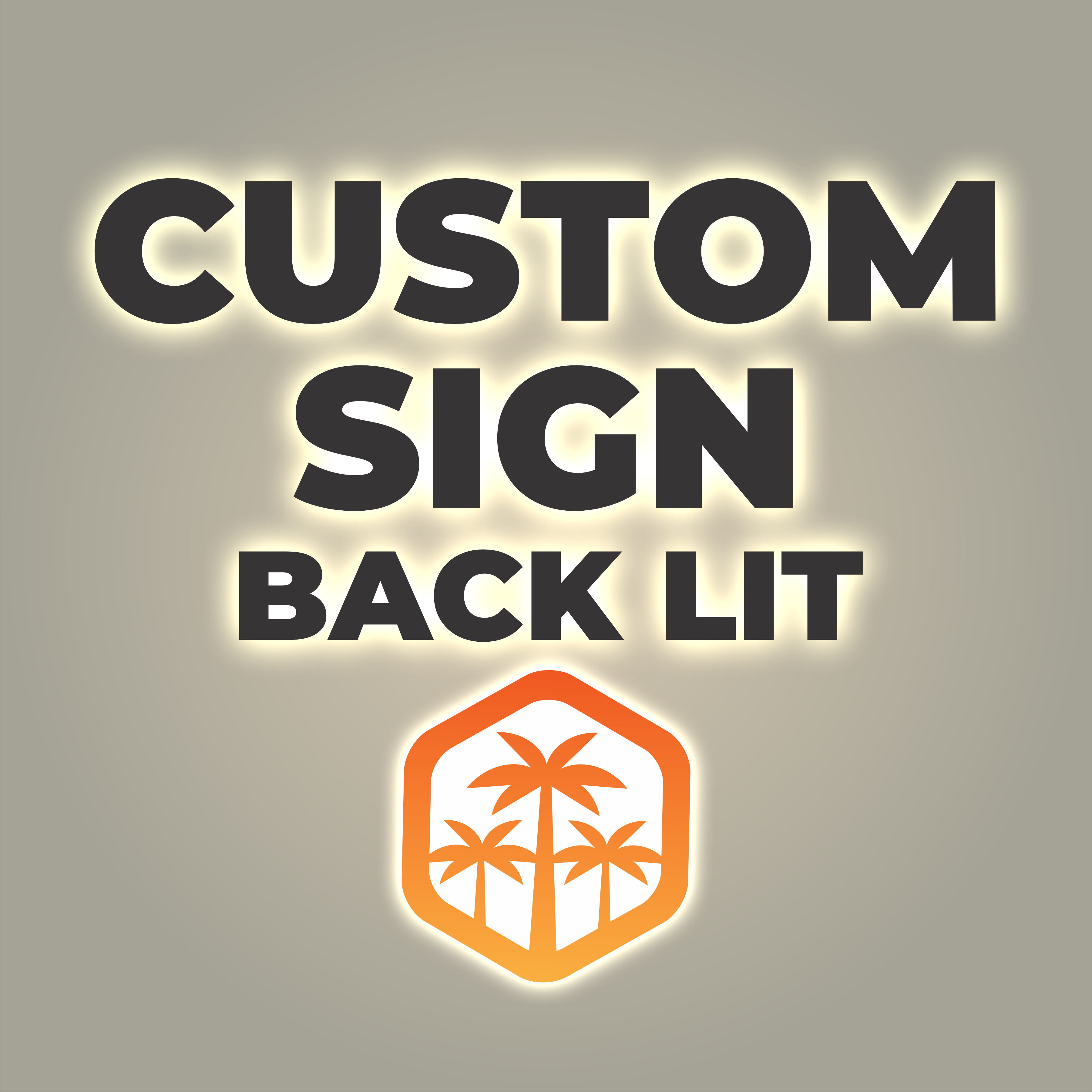 Custom Back-lit Sign